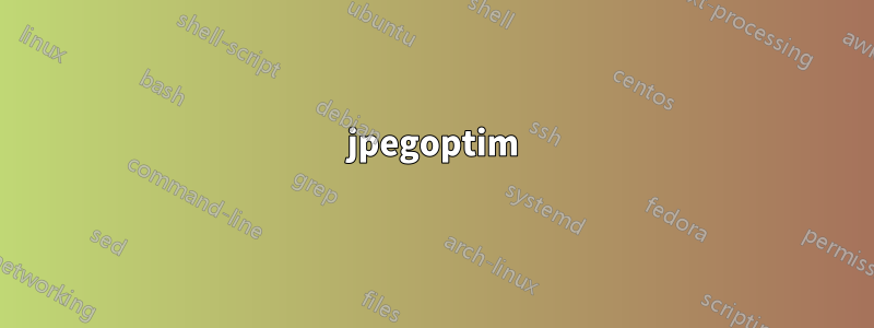 jpegoptim