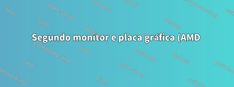 Segundo monitor e placa gráfica (AMD) não detectados no Ubuntu 12.04 (32 bits)