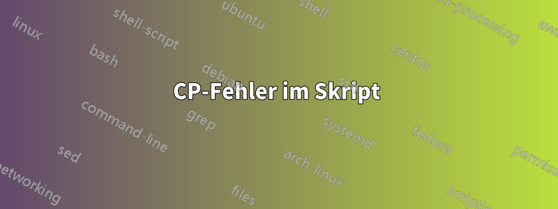 CP-Fehler im Skript