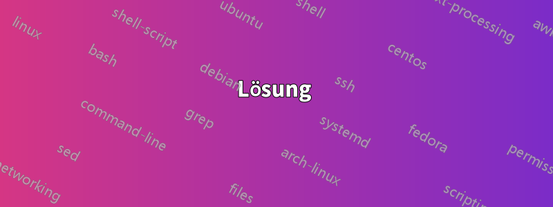 Lösung