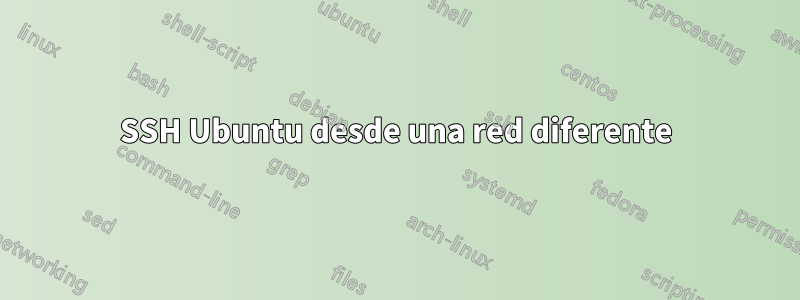 SSH Ubuntu desde una red diferente