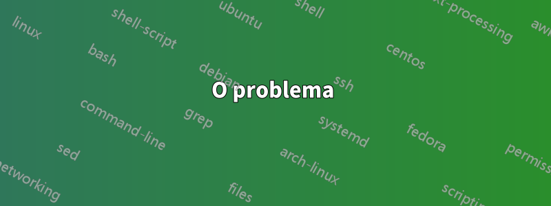 O problema