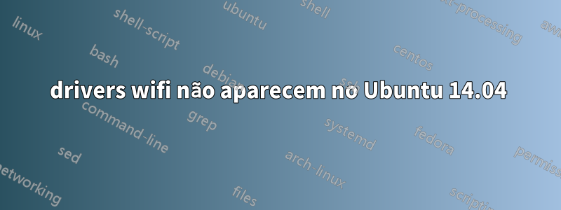 drivers wifi não aparecem no Ubuntu 14.04