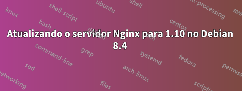 Atualizando o servidor Nginx para 1.10 no Debian 8.4