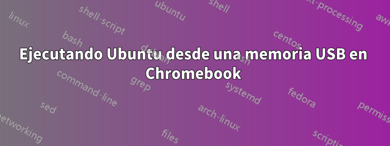 Ejecutando Ubuntu desde una memoria USB en Chromebook