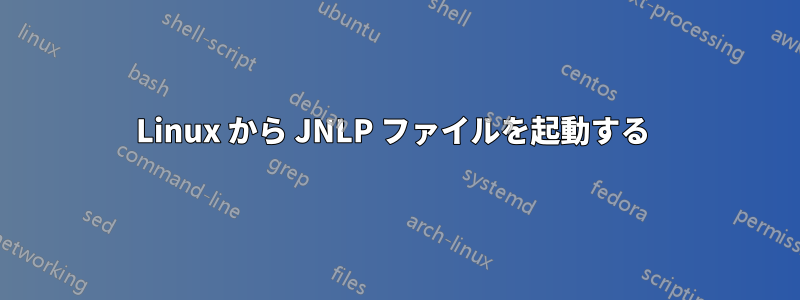 Linux から JNLP ファイルを起動する 