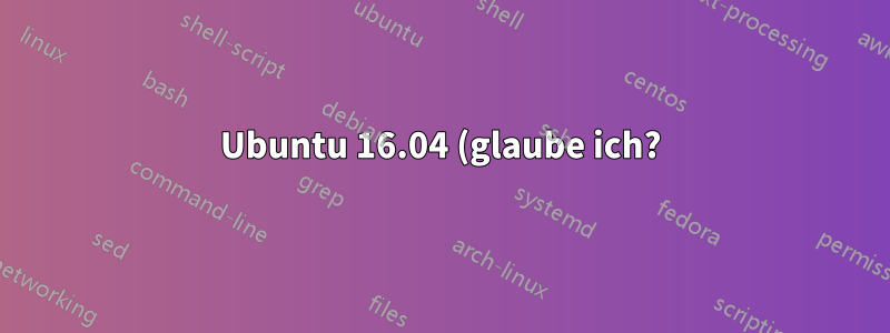 Ubuntu 16.04 (glaube ich?): Ich bin sehr neu bei Ubuntu und Unity ist verschwunden