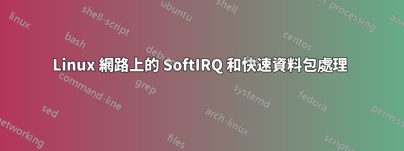 Linux 網路上的 SoftIRQ 和快速資料包處理