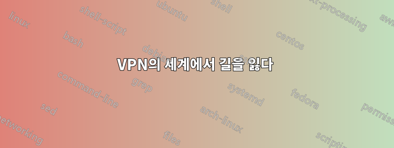 VPN의 세계에서 길을 잃다