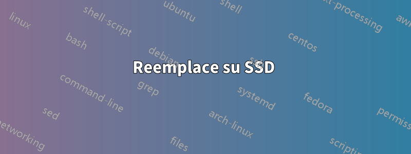 Reemplace su SSD