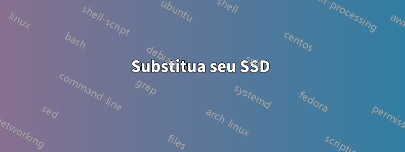 Substitua seu SSD