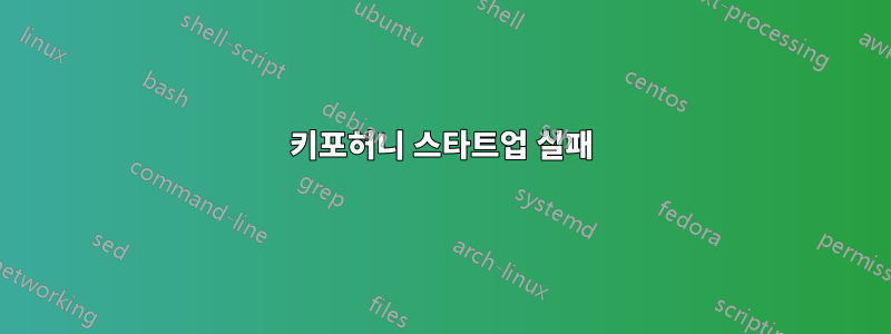 키포허니 스타트업 실패