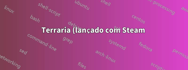 Terraria (lançado com Steam) roda lentamente no Ubuntu 18.04.1 LTS, em hardware decente