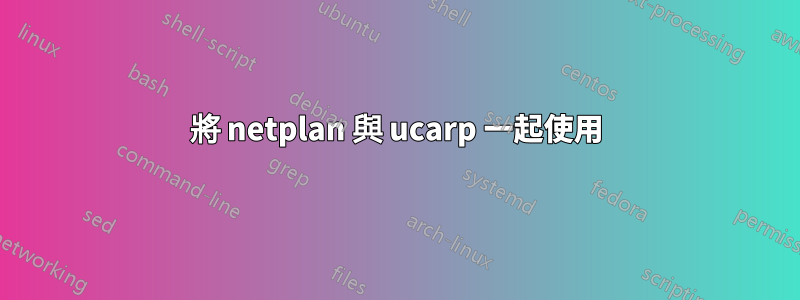 將 netplan 與 ucarp 一起使用