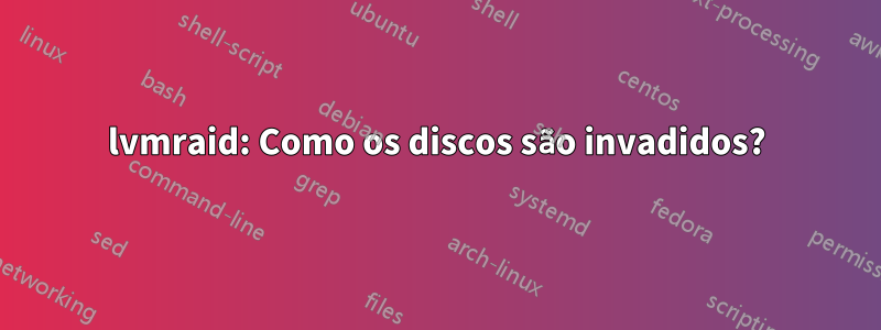 lvmraid: Como os discos são invadidos?