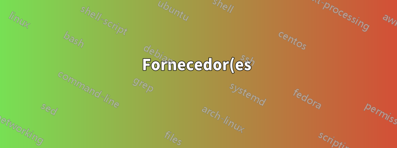Fornecedor(es) de máquinas que suportam ppc64el