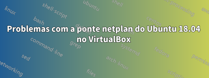 Problemas com a ponte netplan do Ubuntu 18.04 no VirtualBox