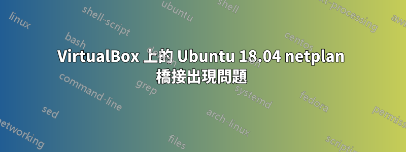 VirtualBox 上的 Ubuntu 18.04 netplan 橋接出現問題