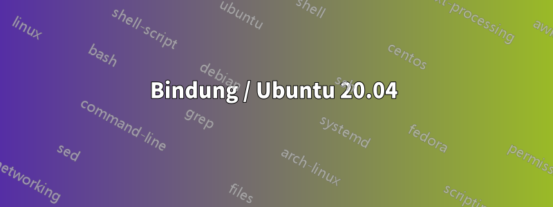 Bindung / Ubuntu 20.04