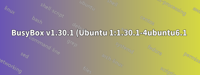 BusyBox v1.30.1 (Ubuntu 1:1.30.1-4ubuntu6.1) встроенная оболочка (ash) Введите «help» для получения списка встроенных команд. (initramfs)