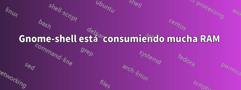 Gnome-shell está consumiendo mucha RAM