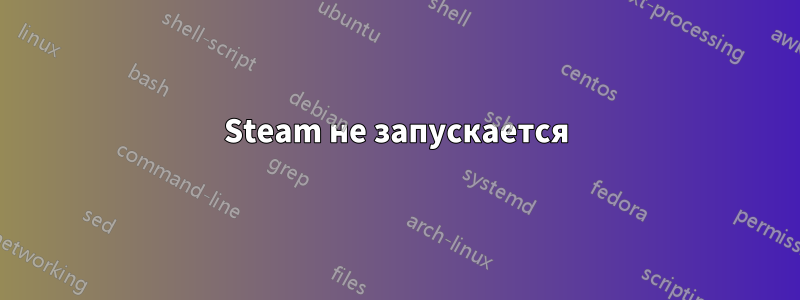 Steam не запускается