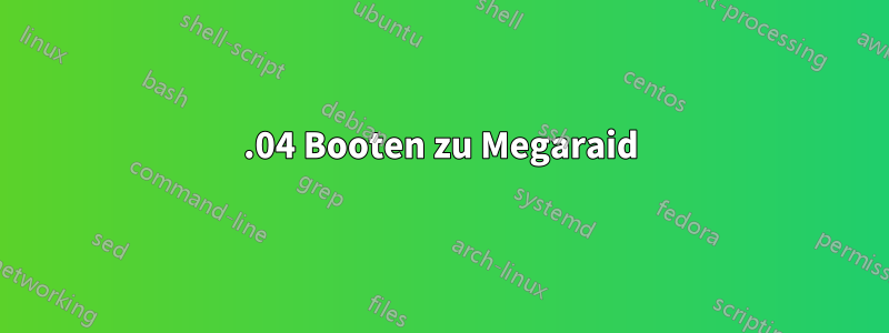 20.04 Booten zu Megaraid