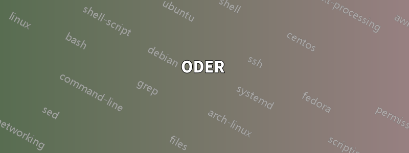 ODER