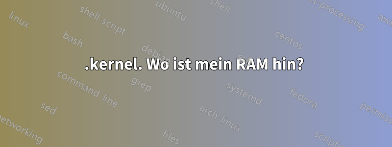 .kernel. Wo ist mein RAM hin?
