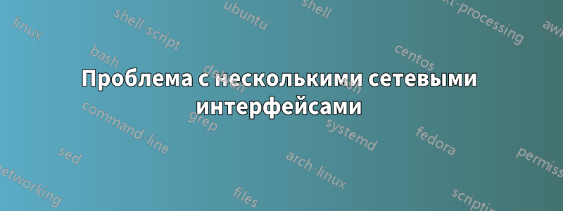 Проблема с несколькими сетевыми интерфейсами