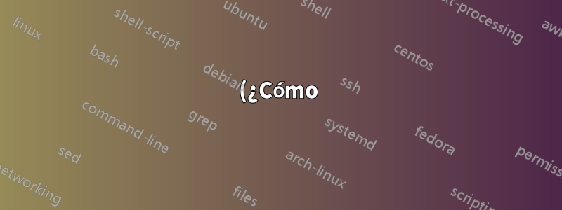 (¿Cómo) puedo mostrar un rtf en la línea de comando?