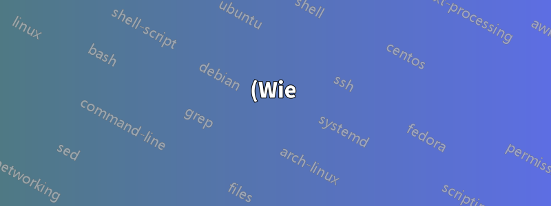 (Wie) kann ich unter Linux den Speicher im laufenden Betrieb trennen?