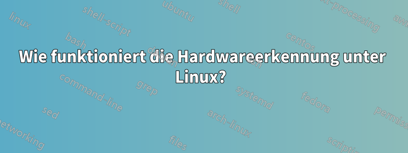 Wie funktioniert die Hardwareerkennung unter Linux? 