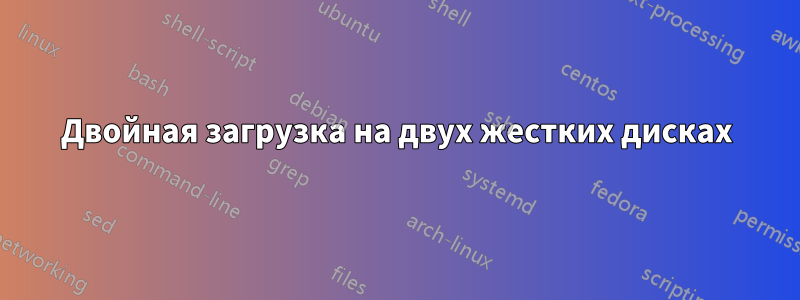 Двойная загрузка на двух жестких дисках