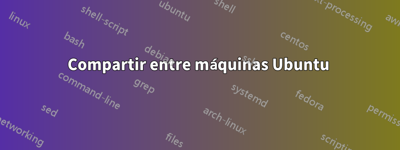 Compartir entre máquinas Ubuntu