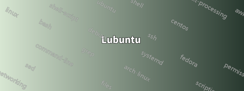 Lubuntu