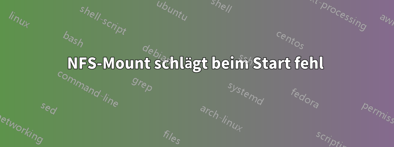 NFS-Mount schlägt beim Start fehl