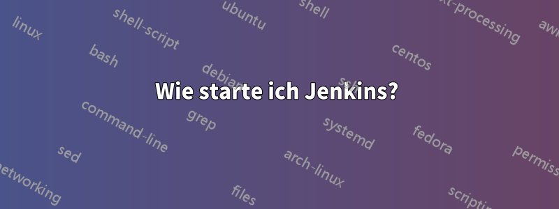 Wie starte ich Jenkins?