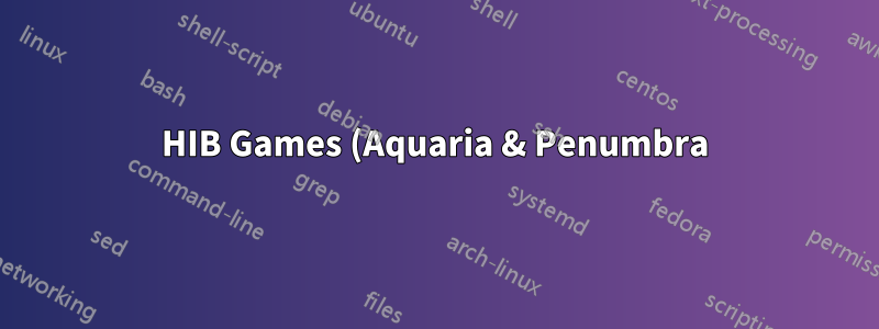 HIB Games (Aquaria & Penumbra) kann libGL.so.1 nicht finden, obwohl es existiert