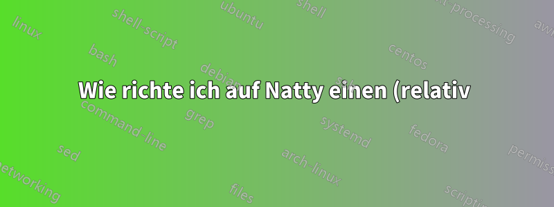 Wie richte ich auf Natty einen (relativ) sicheren Kiosk ein?