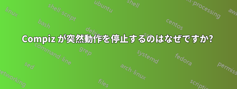 Compiz が突然動作を停止するのはなぜですか?