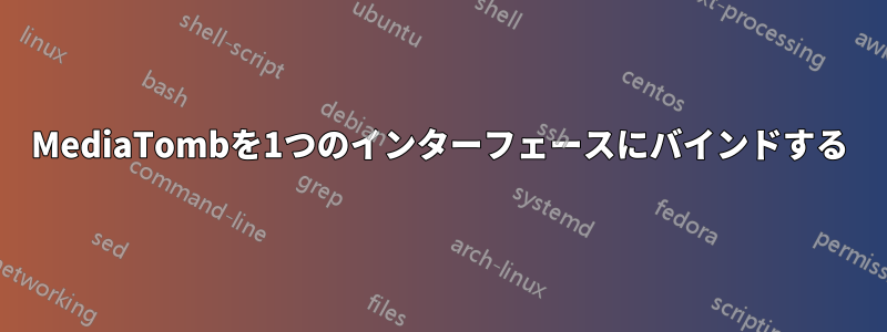 MediaTombを1つのインターフェースにバインドする