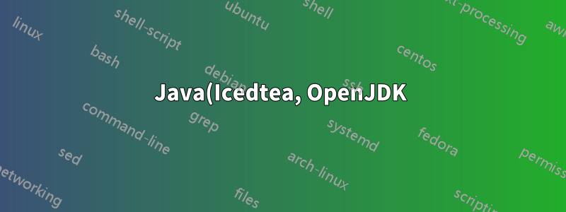 Java(Icedtea, OpenJDK)가 설치되지 않도록 하려면 어떻게 해야 합니까? 그리고 repo 재활성화를 어떻게 방지합니까?