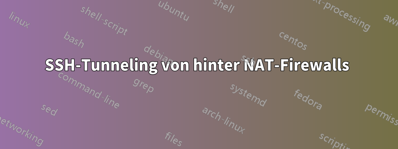SSH-Tunneling von hinter NAT-Firewalls