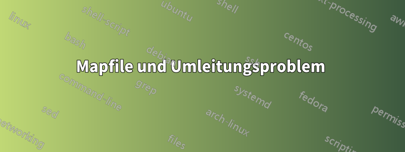 Mapfile und Umleitungsproblem