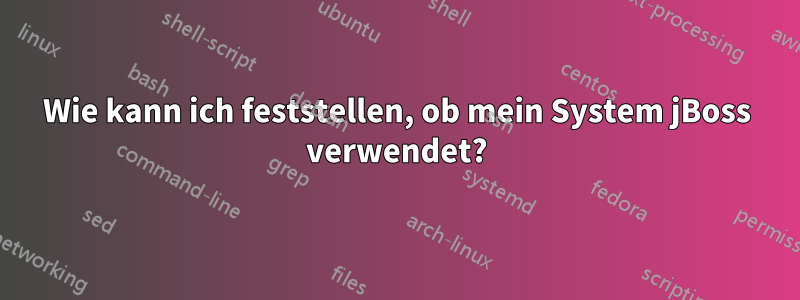 Wie kann ich feststellen, ob mein System jBoss verwendet?