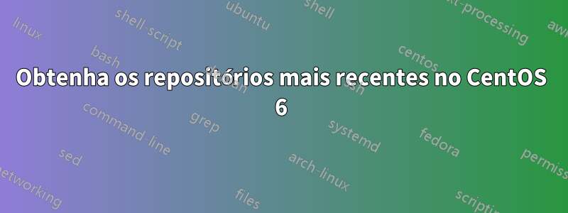 Obtenha os repositórios mais recentes no CentOS 6