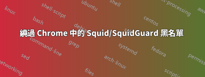 繞過 Chrome 中的 Squid/SquidGuard 黑名單