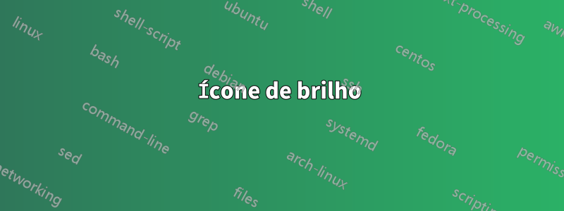 Ícone de brilho