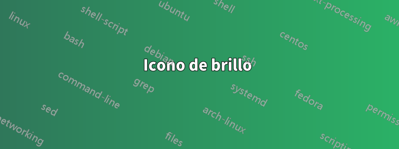 Icono de brillo